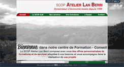 Desktop Screenshot of alb-formation.eu